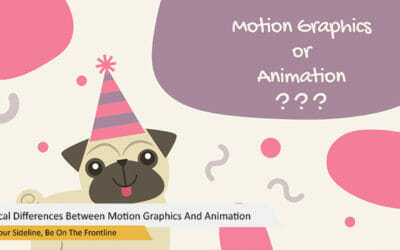 Critical Differences Between Motion Graphics And Animation