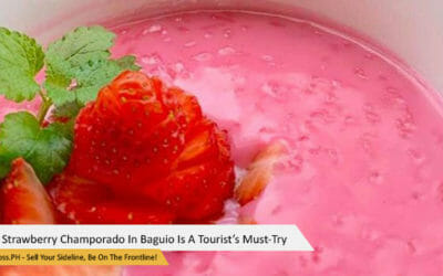 New Strawberry Champorado In Baguio Is A Tourist’s Must-Try