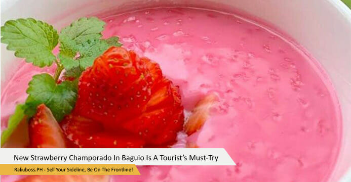 New Strawberry Champorado In Baguio Is A Tourist’s Must-Try